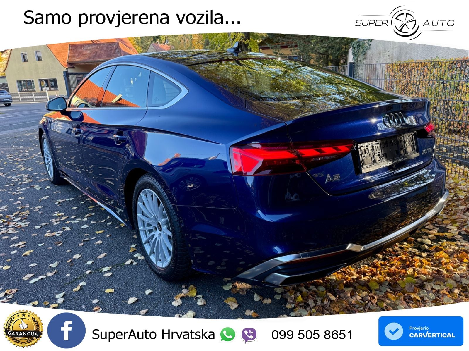 Audi A5 Sportback 40 TDI (204 KS) S tronic S line