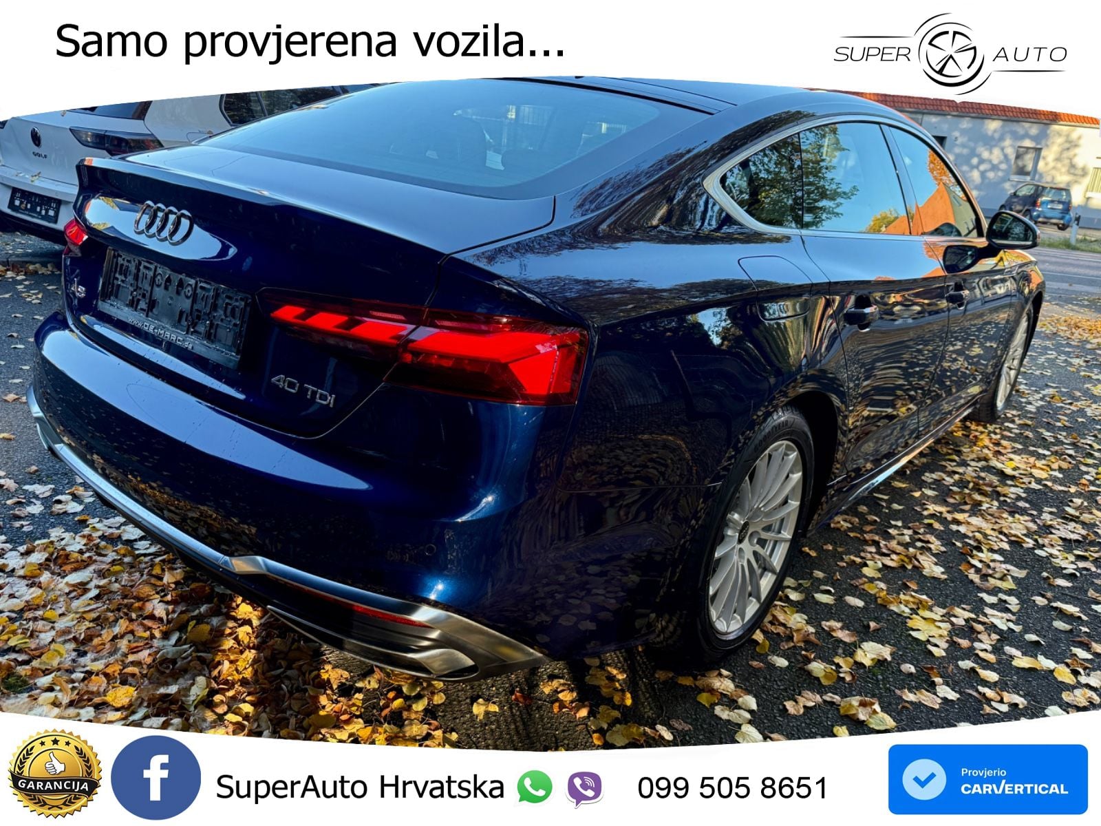 Audi A5 Sportback 40 TDI (204 KS) S tronic S line