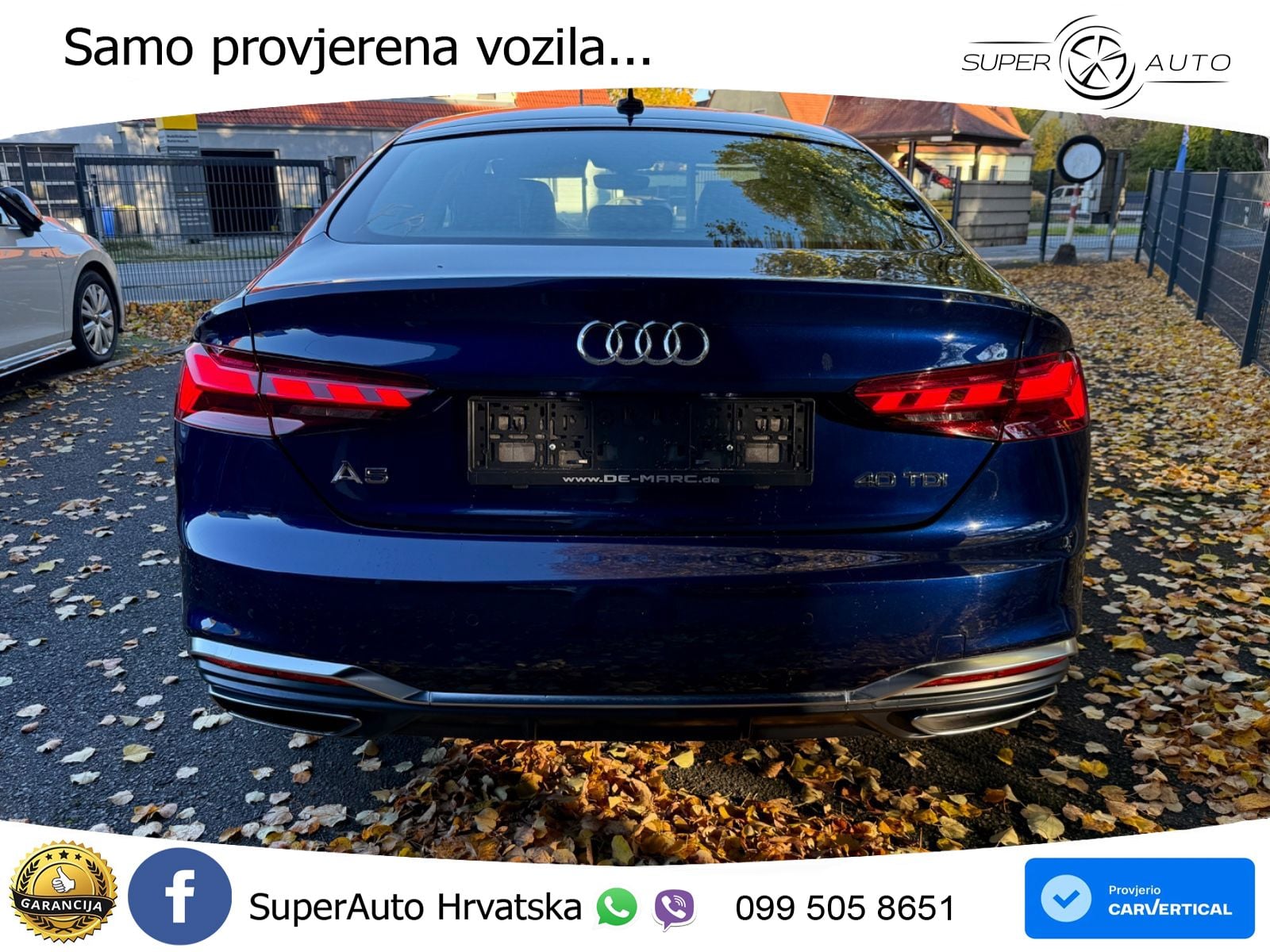 Audi A5 Sportback 40 TDI (204 KS) S tronic S line