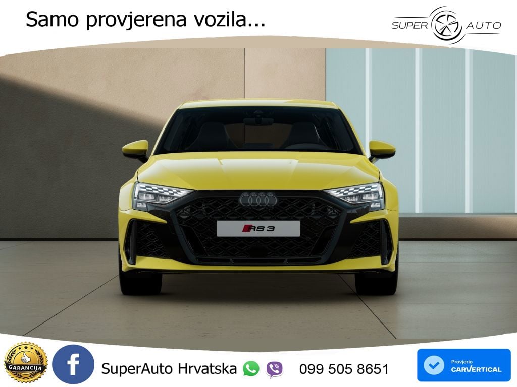 Audi RS3 Sedan 2.5 TFSI (400 KS) quattro S tronic MATRIX+GR SJED+KAM