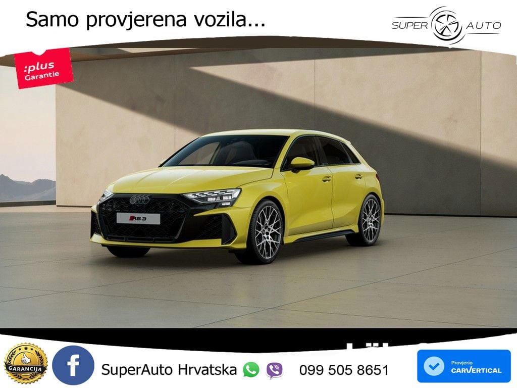 Audi RS3 Sedan 2.5 TFSI (400 KS) quattro S tronic MATRIX+GR SJED+KAM