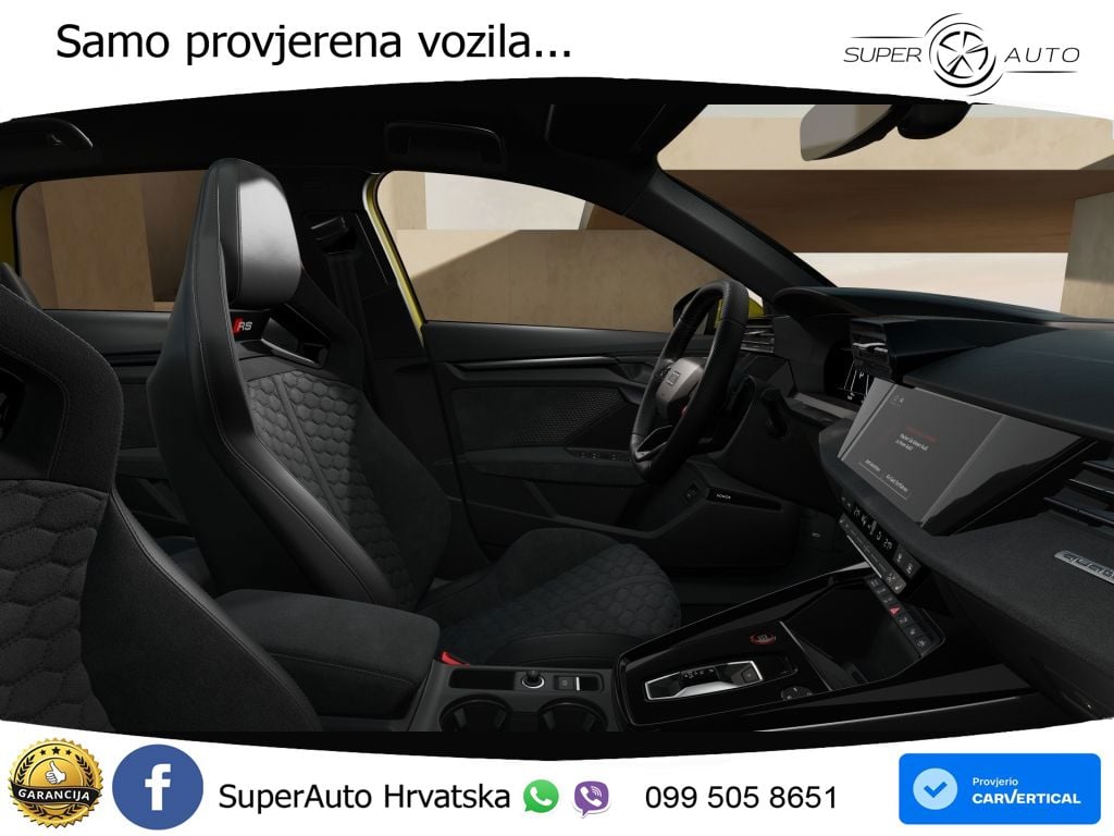 Audi RS3 Sedan 2.5 TFSI (400 KS) quattro S tronic MATRIX+GR SJED+KAM