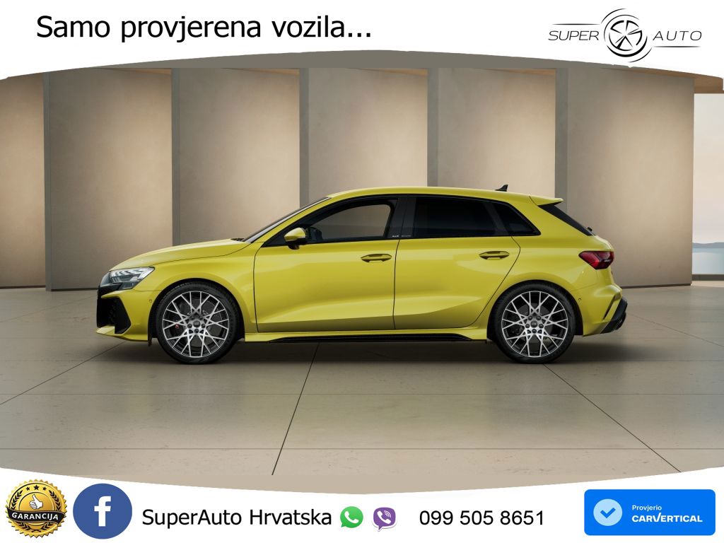 Audi RS3 Sedan 2.5 TFSI (400 KS) quattro S tronic MATRIX+GR SJED+KAM
