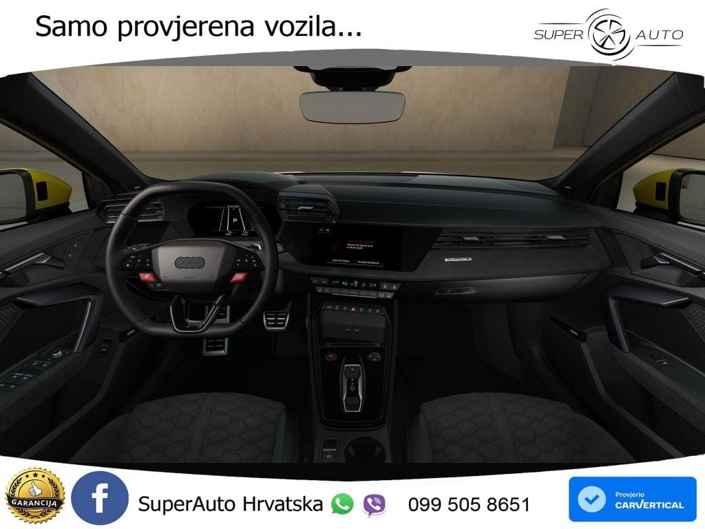 Audi RS3 Sedan 2.5 TFSI (400 KS) quattro S tronic MATRIX+GR SJED+KAM