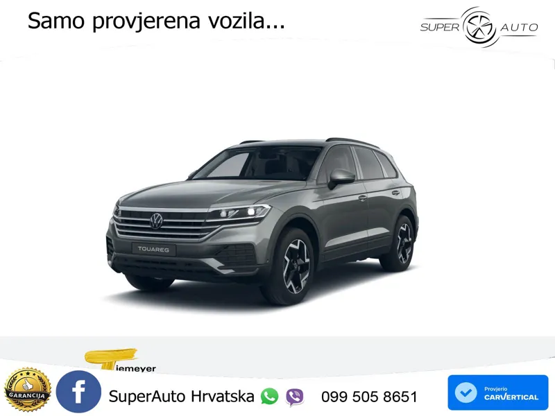 Volkswagen Touareg 3.0 V6 TDI (231 KS) 4MOTION Tiptronic ZRAČNI+ACC+GR SJED+KAM