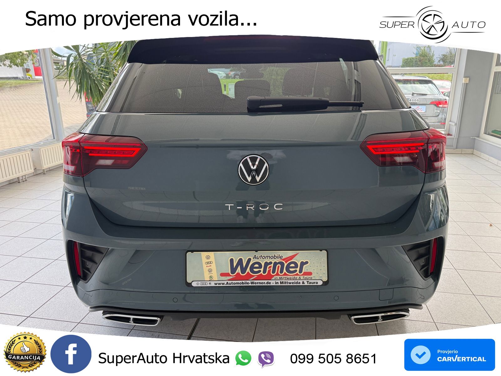 Volkswagen T-Roc I 1.5 TSI (150 KS) DSG LED+GR SJED+ACC