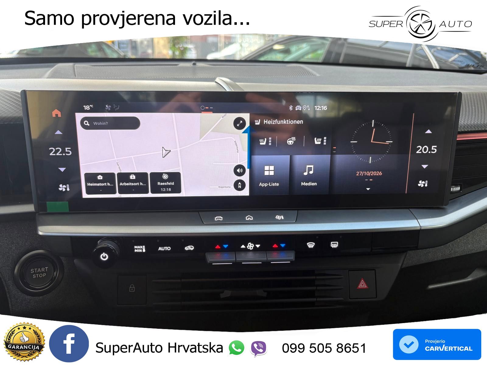 Opel Grandland 1.2 Turbo (145 KS) Hybrid eDCT GS LED+GR SJED+ACC
