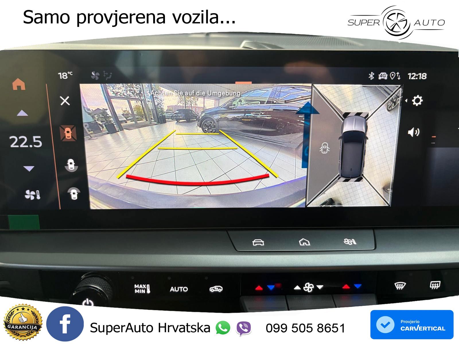 Opel Grandland 1.2 Turbo (145 KS) Hybrid eDCT GS LED+GR SJED+ACC
