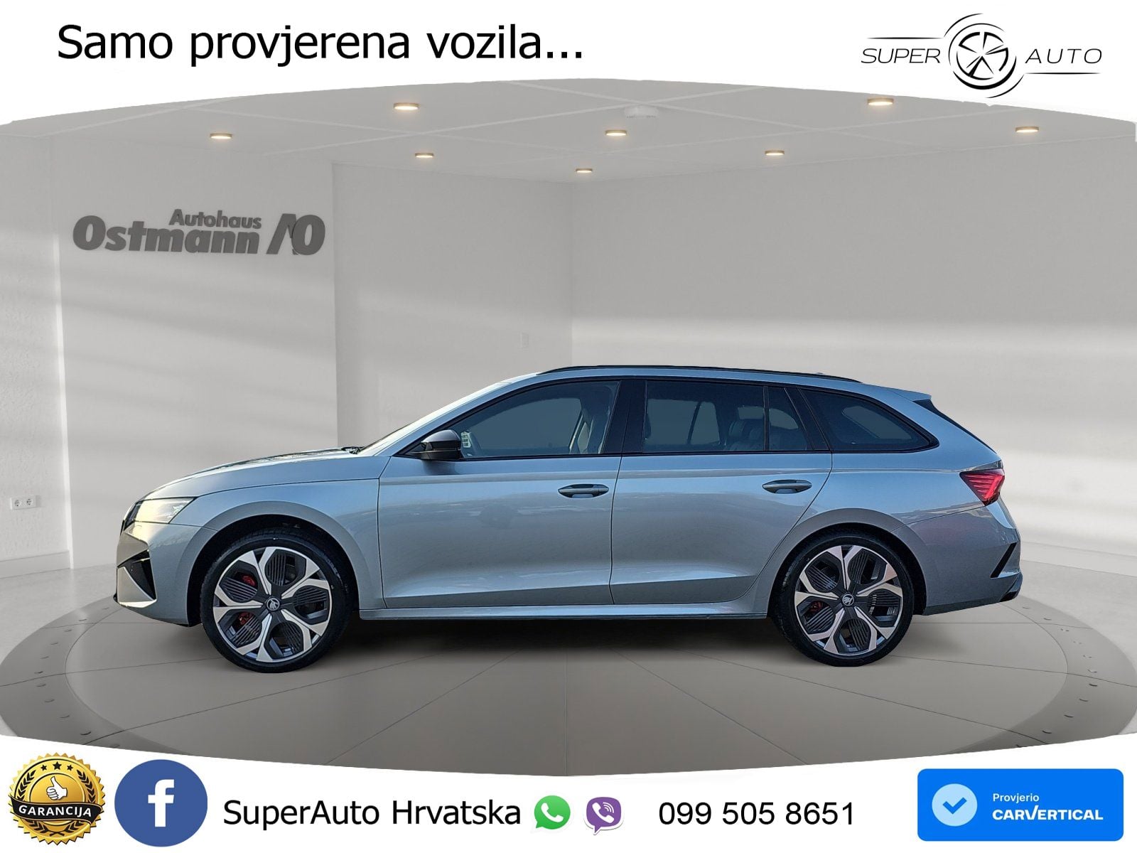 Škoda Octavia Combi RS 2.0 TSI (265 KS) DSG LED+GR SJED+ACC