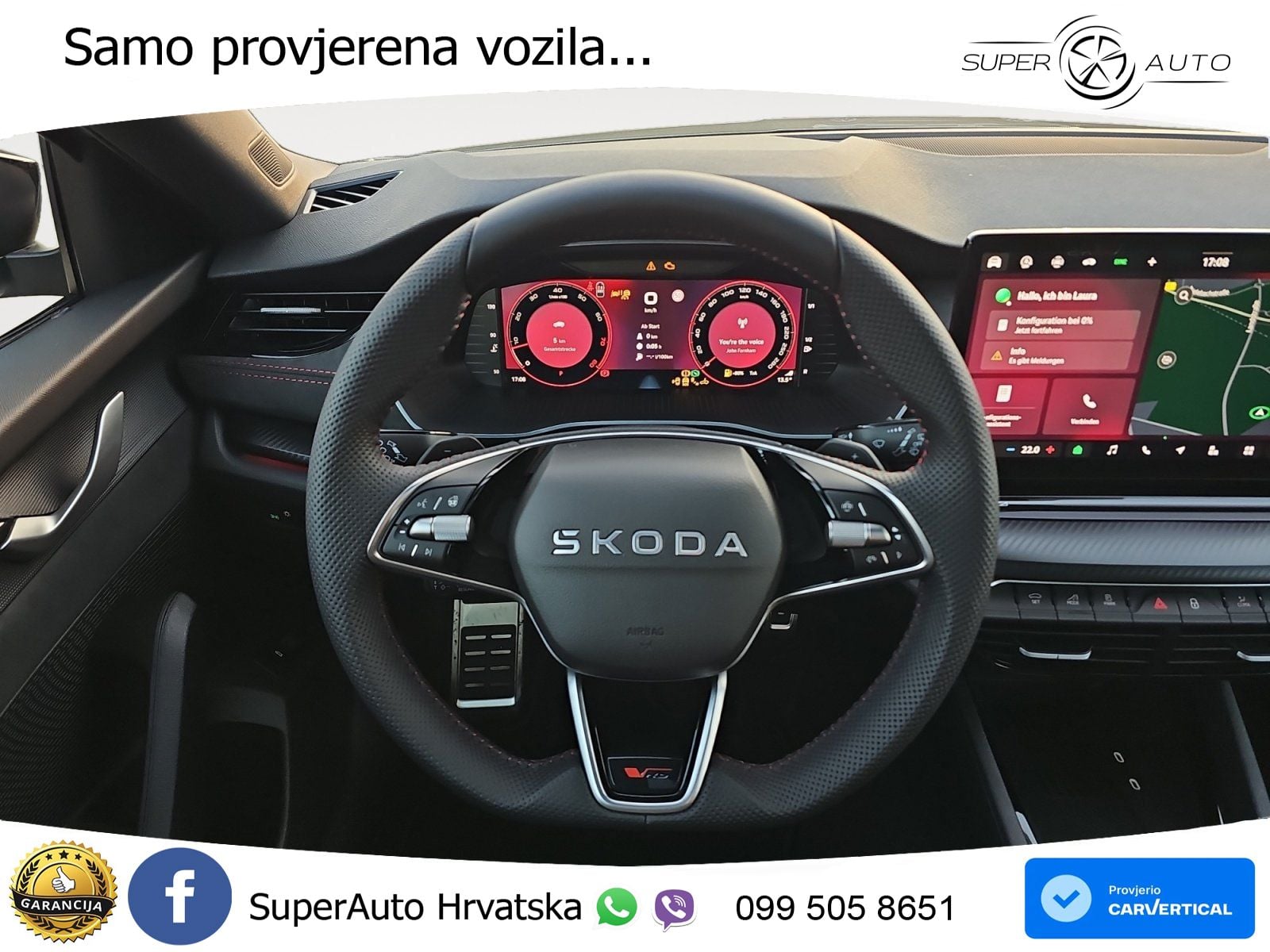 Škoda Octavia Combi RS 2.0 TSI (265 KS) DSG LED+GR SJED+ACC