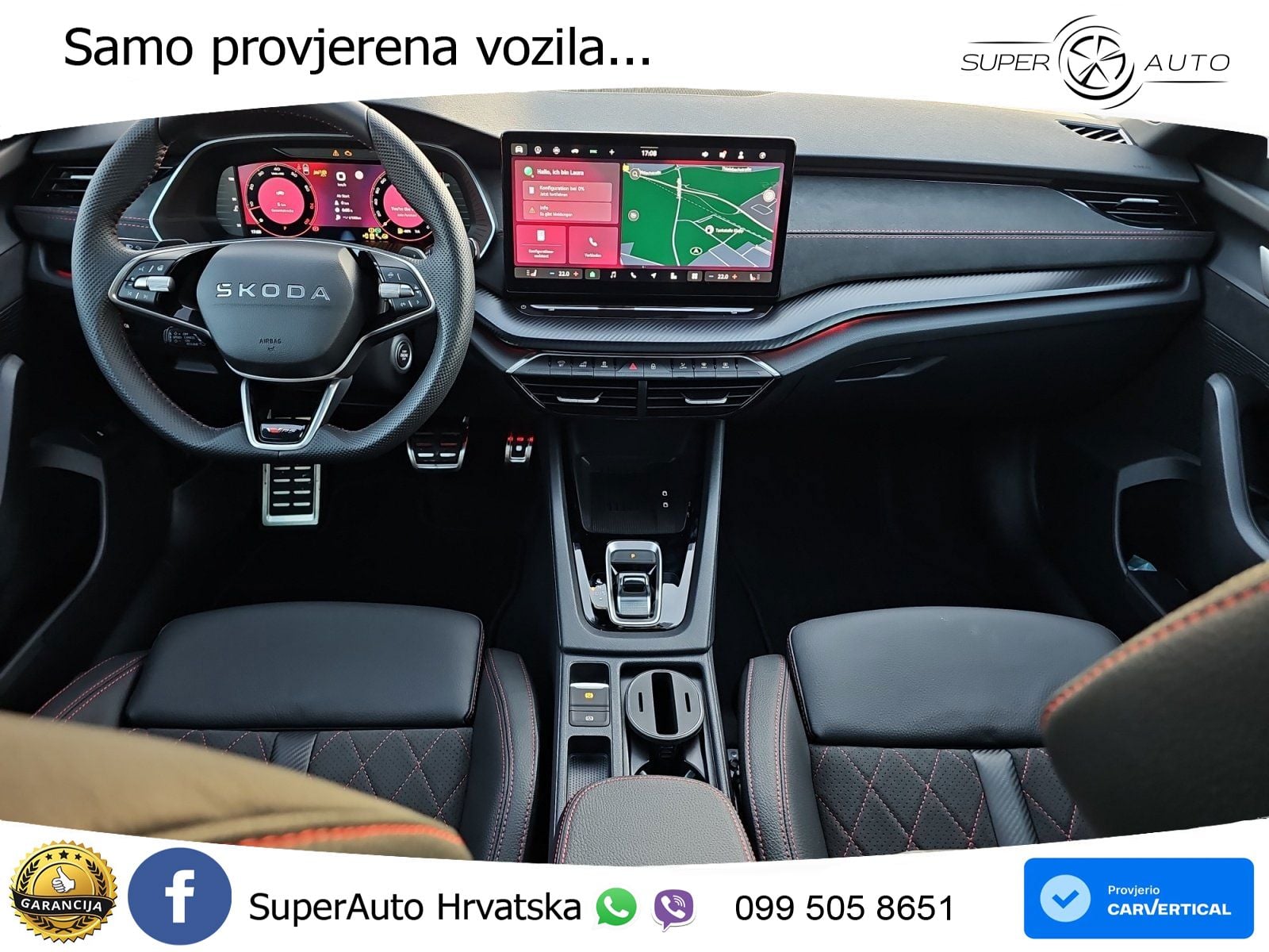 Škoda Octavia Combi RS 2.0 TSI (265 KS) DSG LED+GR SJED+ACC