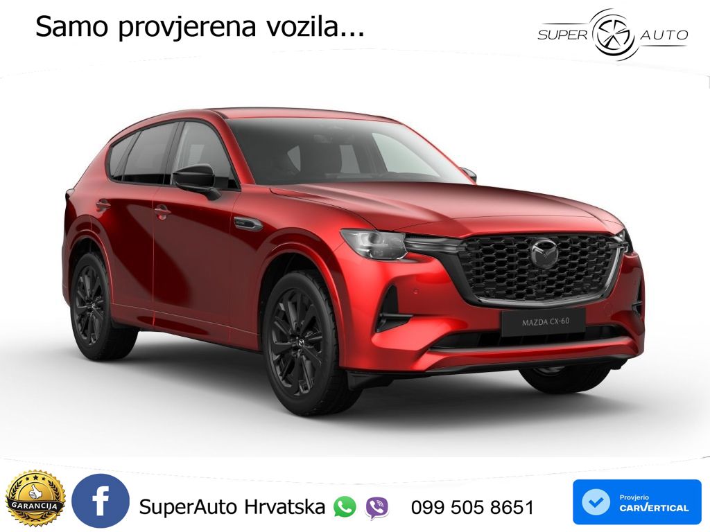Mazda CX-60 2.5 e-Skyactiv (328 KS) AWD Automatic LED+GR SJED+ACC