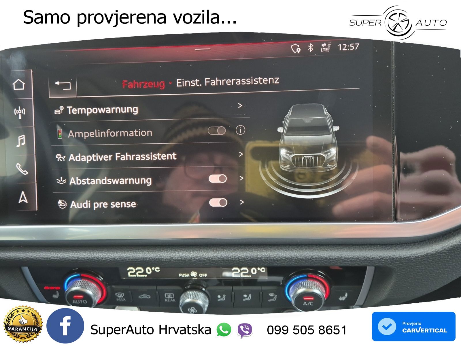 Audi Q3 40 TFSI (190 KS) quattro S tronic MATRIX+GR SJED+KAM