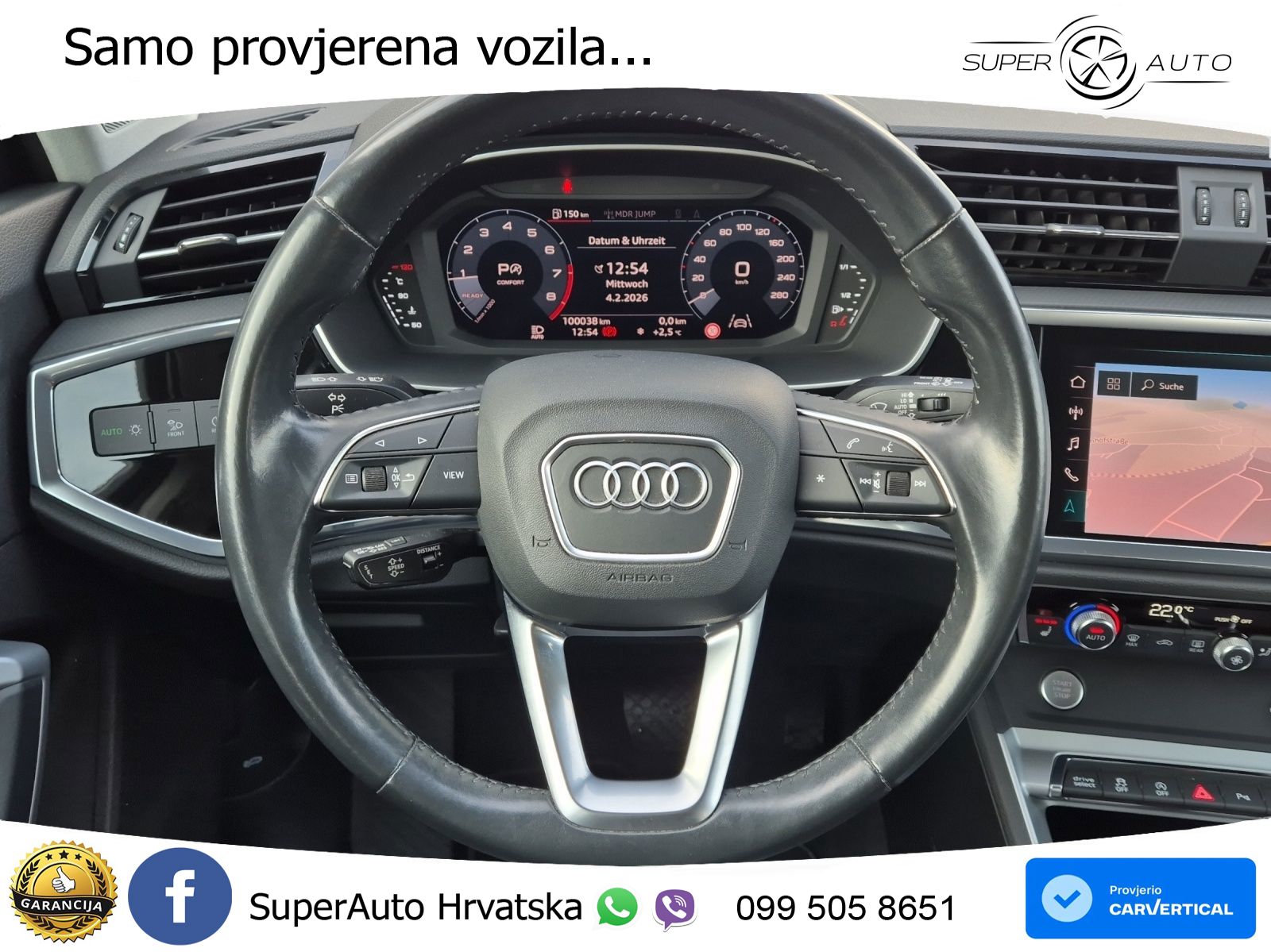 Audi Q3 40 TFSI (190 KS) quattro S tronic MATRIX+GR SJED+KAM