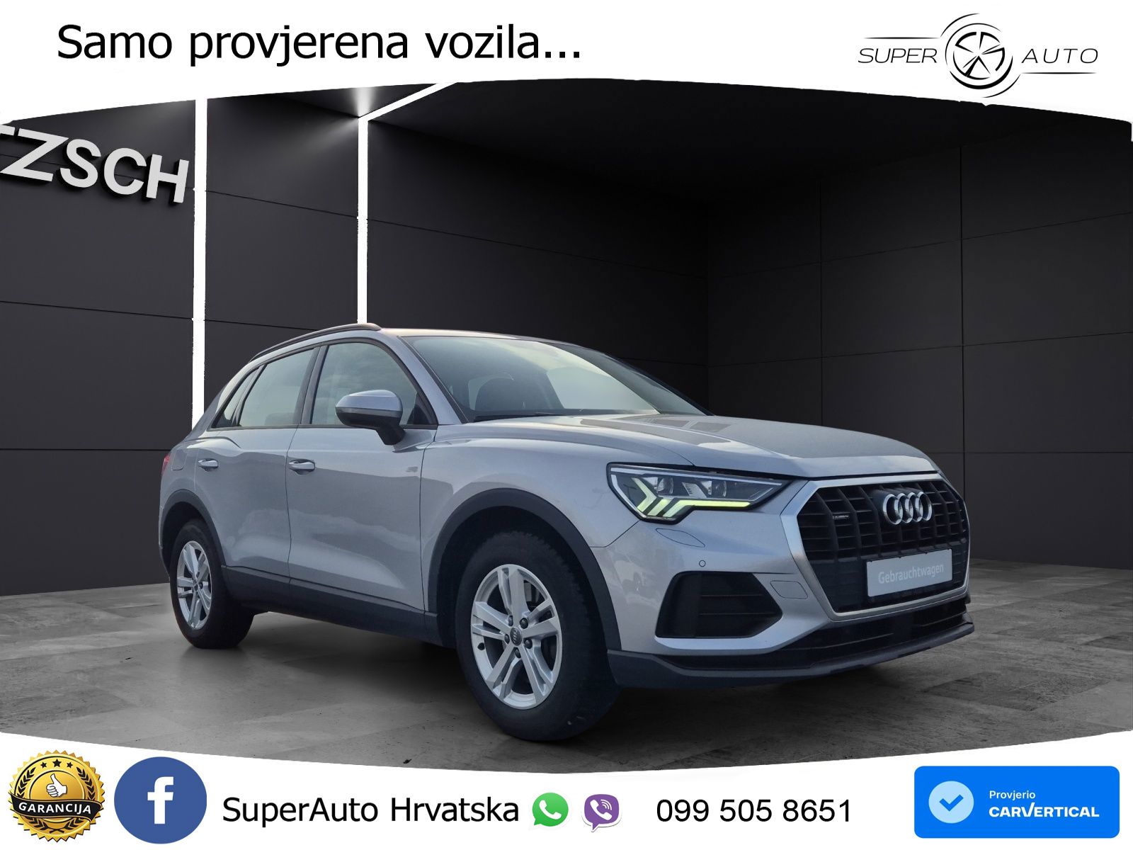 Audi Q3 40 TFSI (190 KS) quattro S tronic MATRIX+GR SJED+KAM