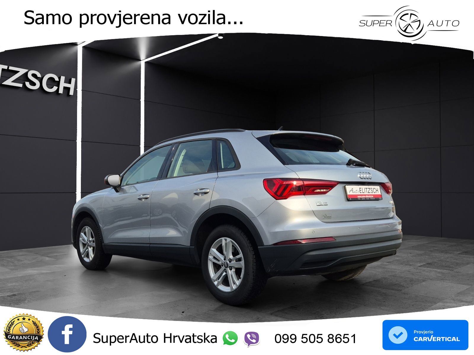 Audi Q3 40 TFSI (190 KS) quattro S tronic MATRIX+GR SJED+KAM