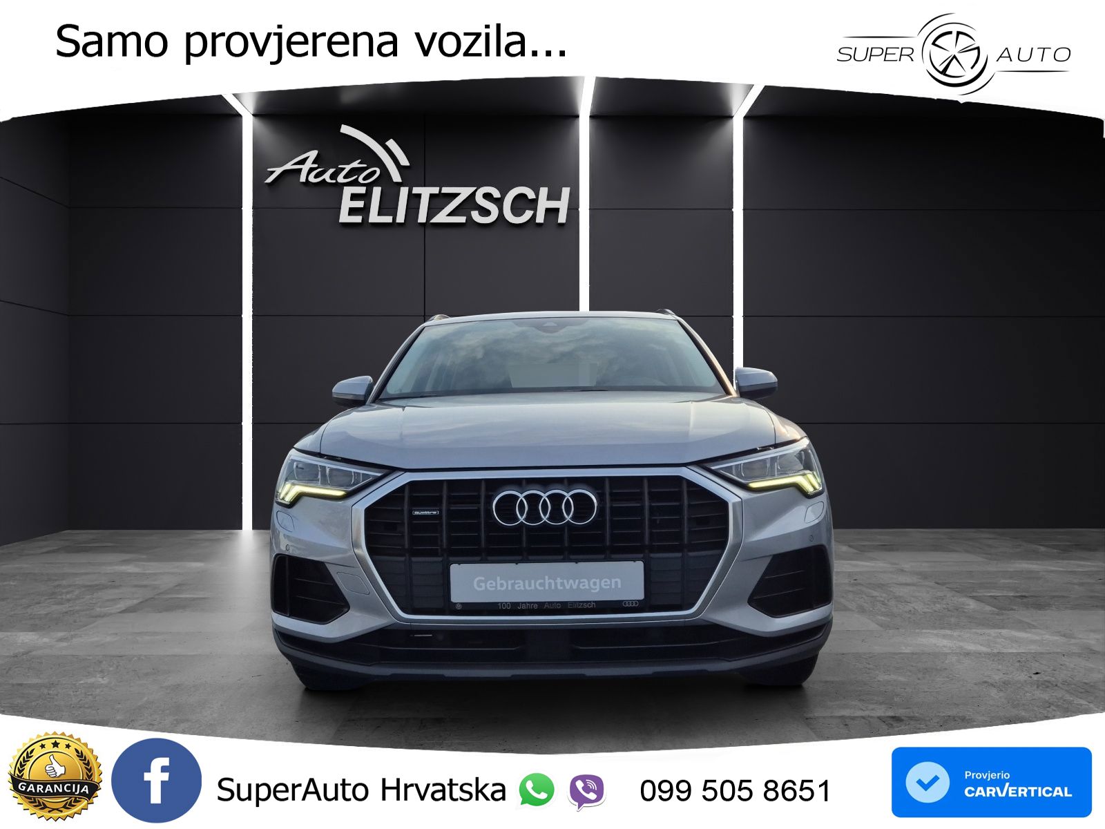 Audi Q3 40 TFSI (190 KS) quattro S tronic MATRIX+GR SJED+KAM