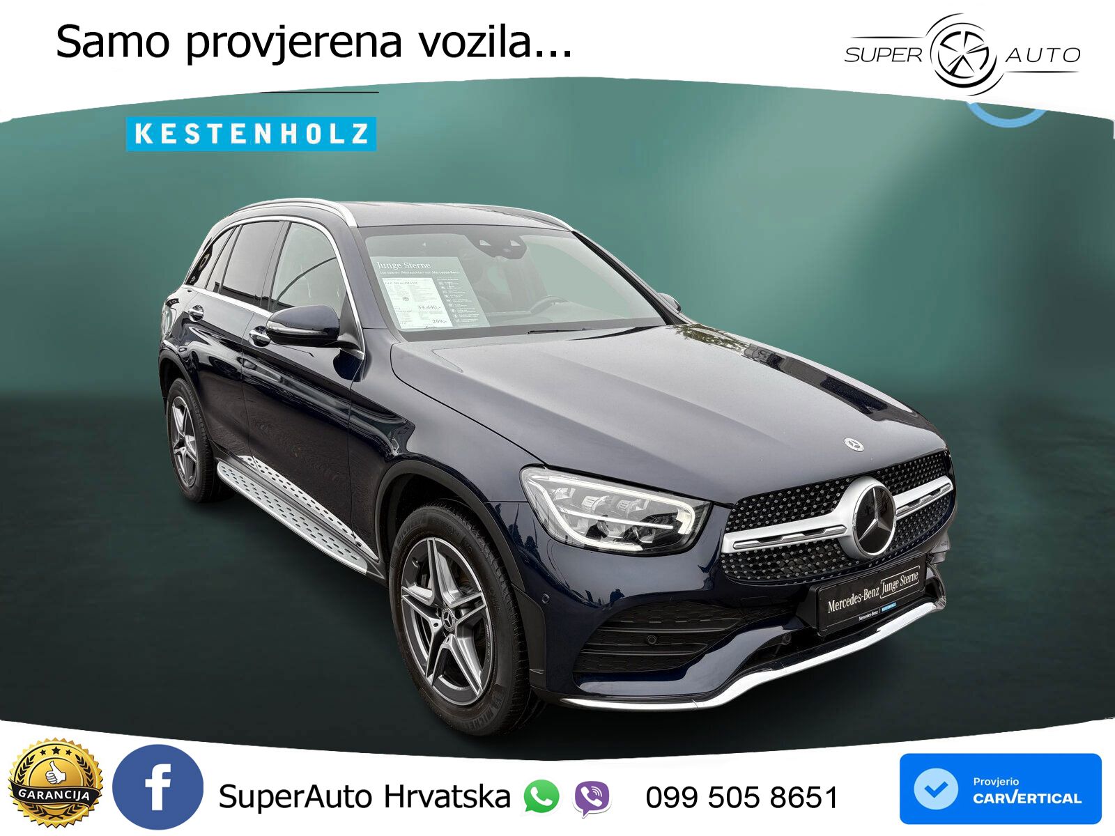 Mercedes GLC 300de (306 KS) 4MATIC 9G-TRONIC AMG LED+GR SJED+ACC