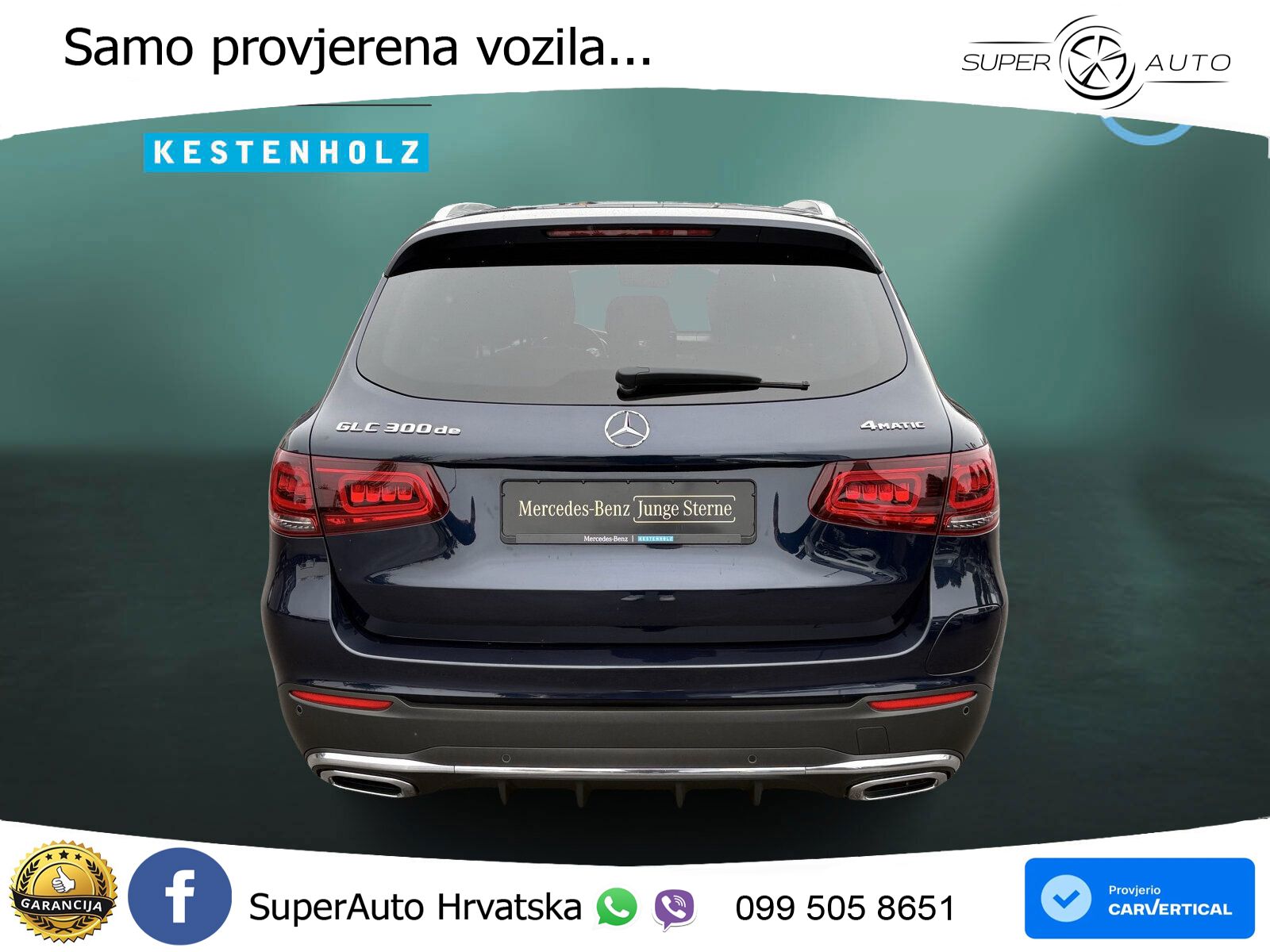 Mercedes GLC 300de (306 KS) 4MATIC 9G-TRONIC AMG LED+GR SJED+ACC