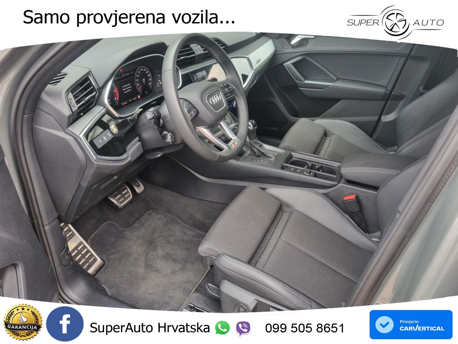 Audi Q3 Sportback 40 TDI (193 KS) quattro S tronic S line LED+GR SJED+ACC