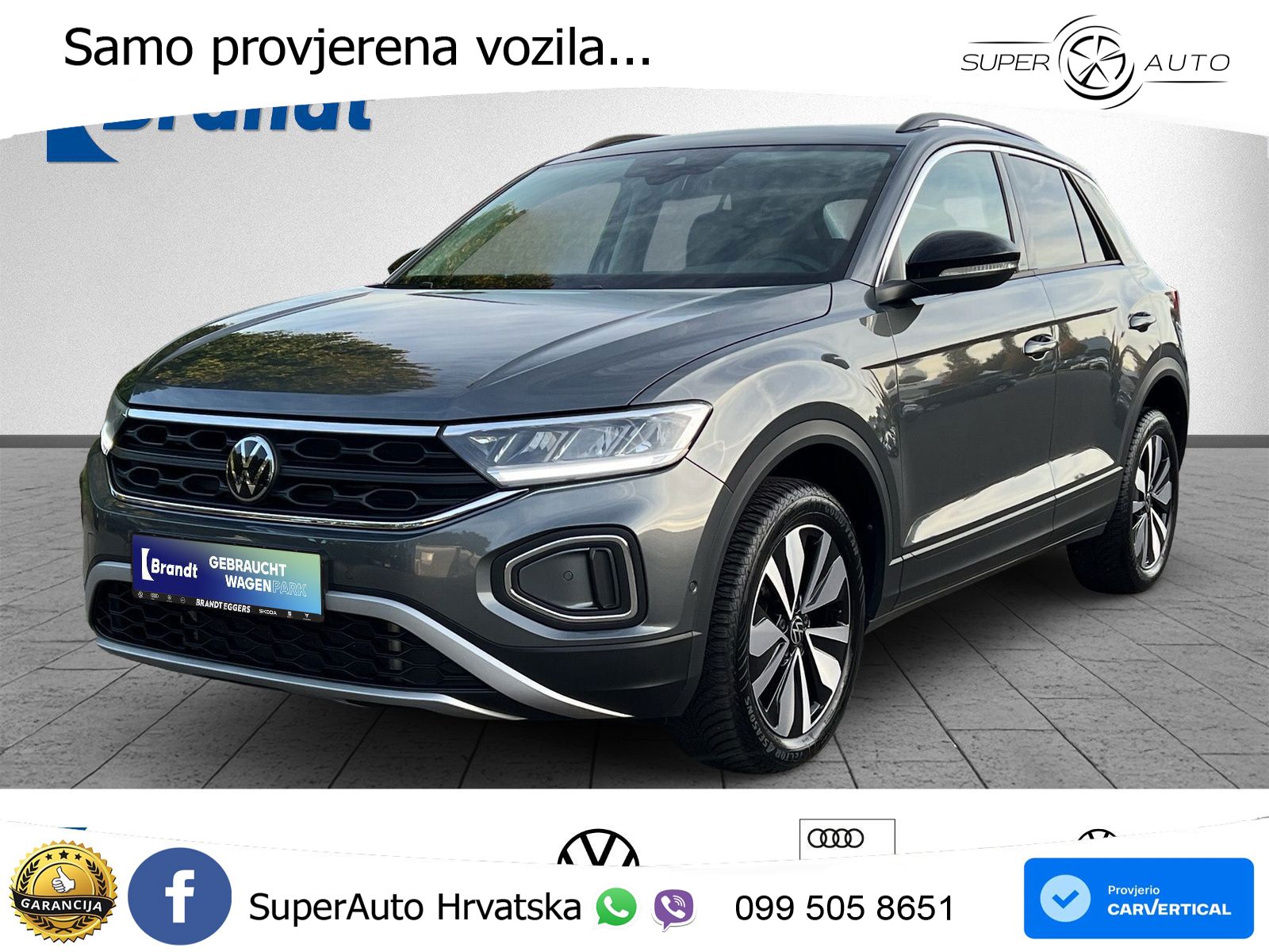 Volkswagen T-Roc 1.5 TSI (150 KS) LED+GR SJED+ACC