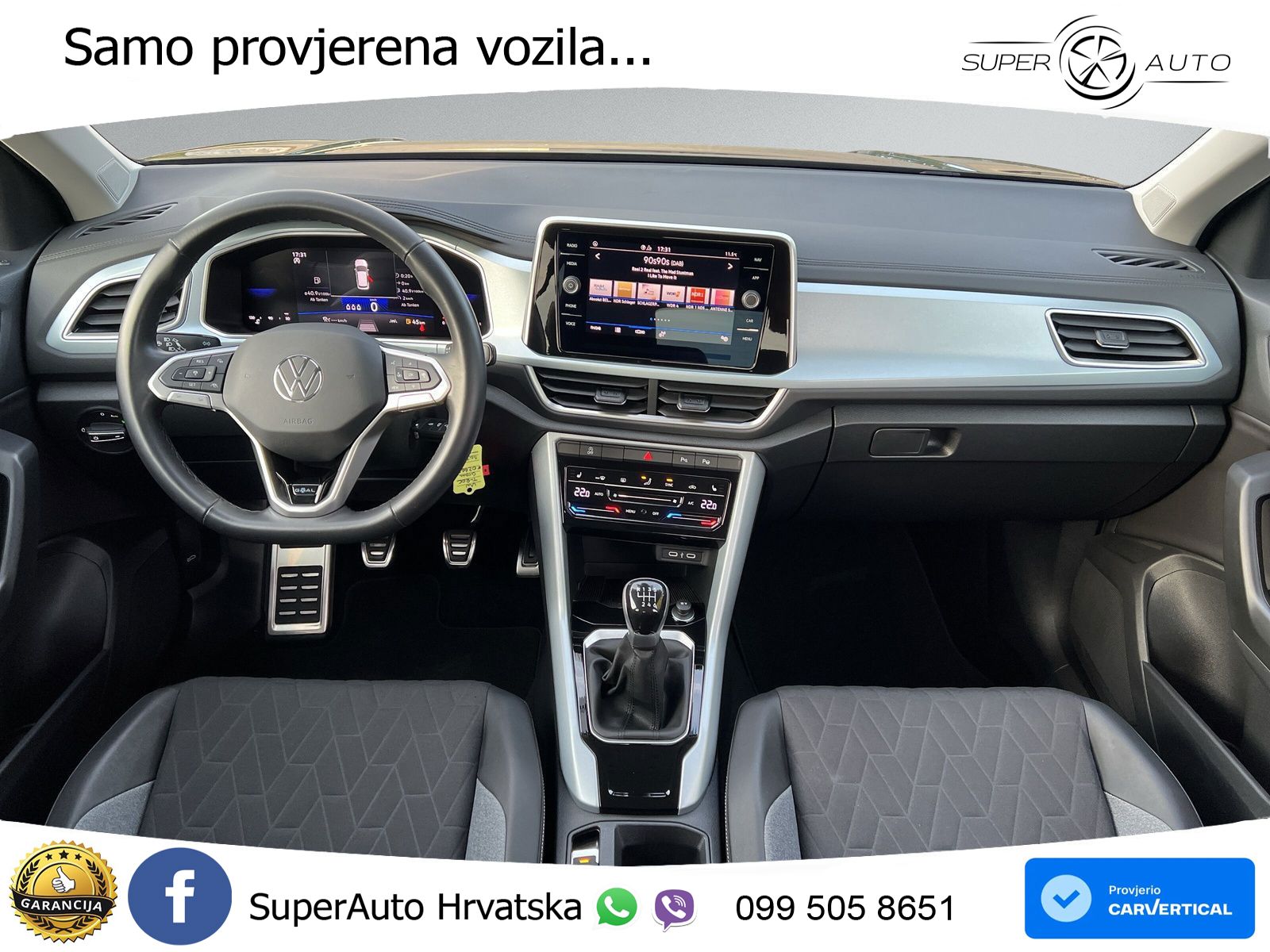 Volkswagen T-Roc 1.5 TSI (150 KS) LED+GR SJED+ACC