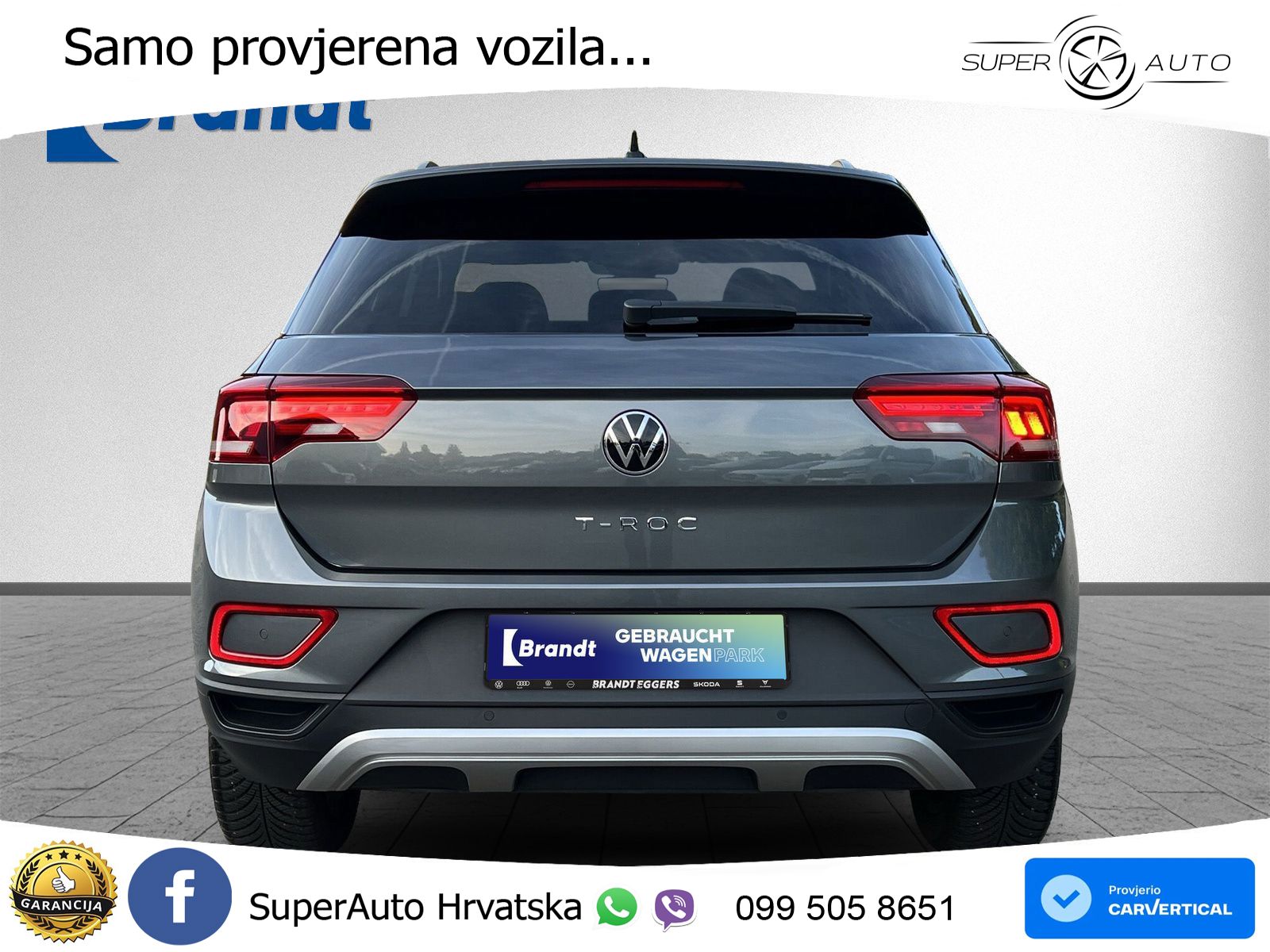 Volkswagen T-Roc 1.5 TSI (150 KS) LED+GR SJED+ACC