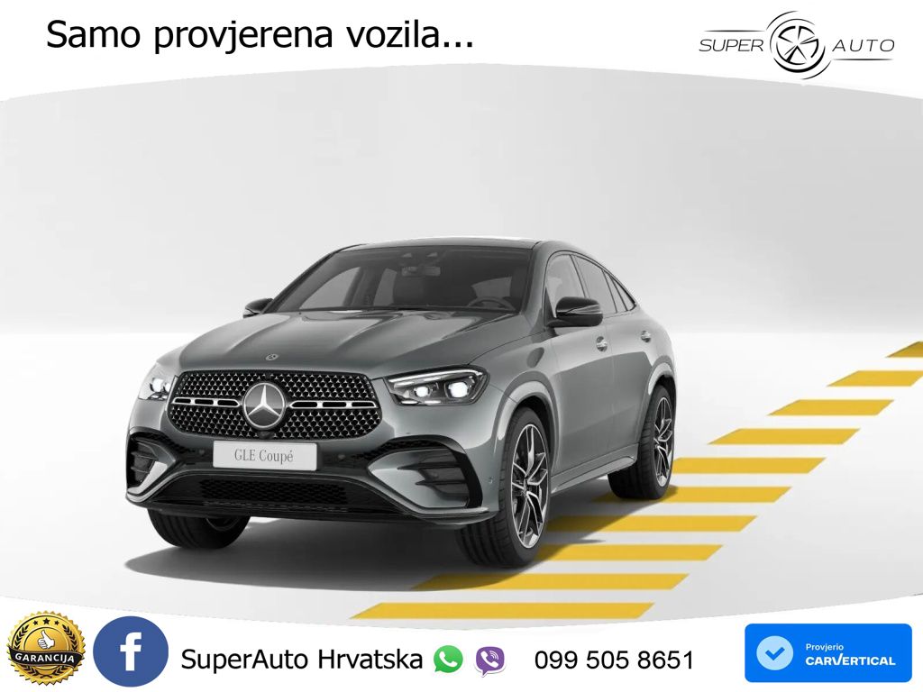 Mercedes GLE Coupe 450d (367 KS) EQ Boost 4MATIC 9G-TRONIC AMG ACC+HEAD+4xGR SJED+360+PANO