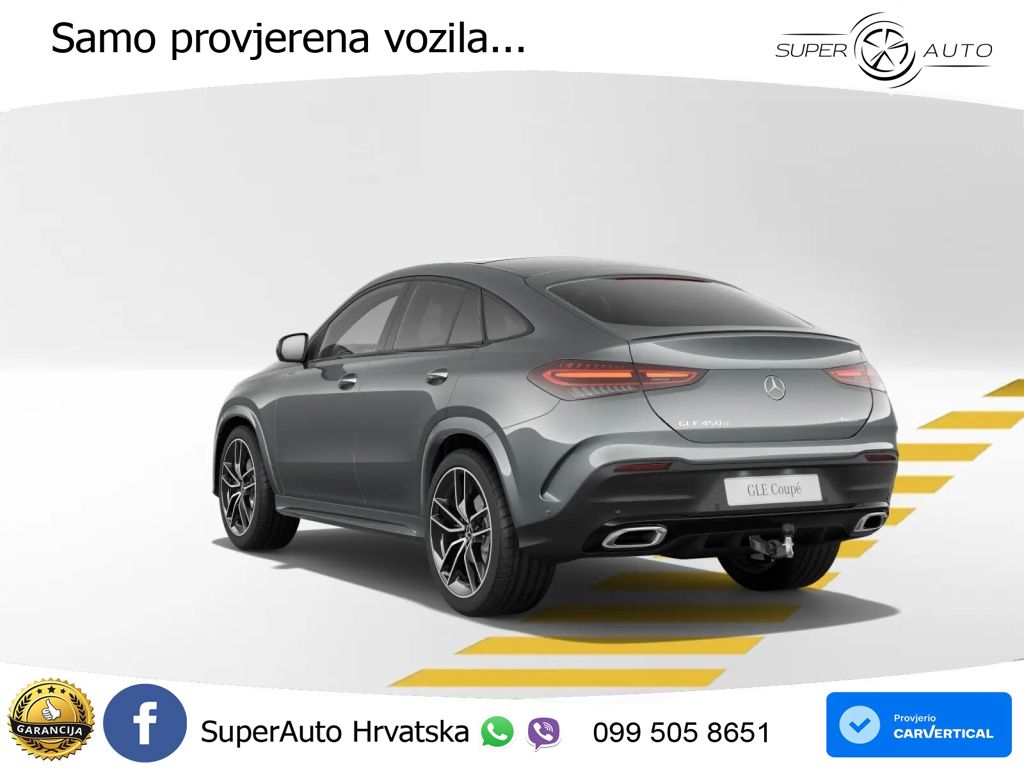Mercedes GLE Coupe 450d (367 KS) EQ Boost 4MATIC 9G-TRONIC AMG ACC+HEAD+4xGR SJED+360+PANO