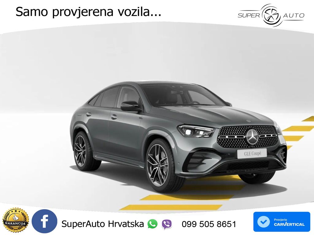 Mercedes GLE Coupe 450d (367 KS) EQ Boost 4MATIC 9G-TRONIC AMG ACC+HEAD+4xGR SJED+360+PANO