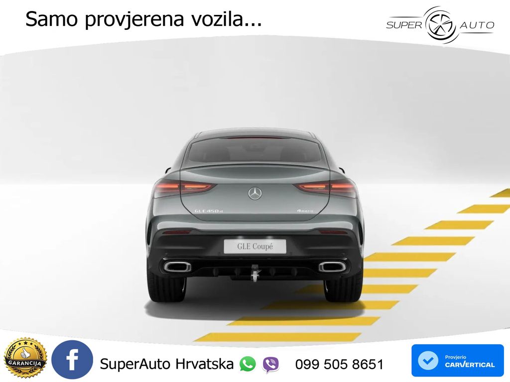 Mercedes GLE Coupe 450d (367 KS) EQ Boost 4MATIC 9G-TRONIC AMG ACC+HEAD+4xGR SJED+360+PANO