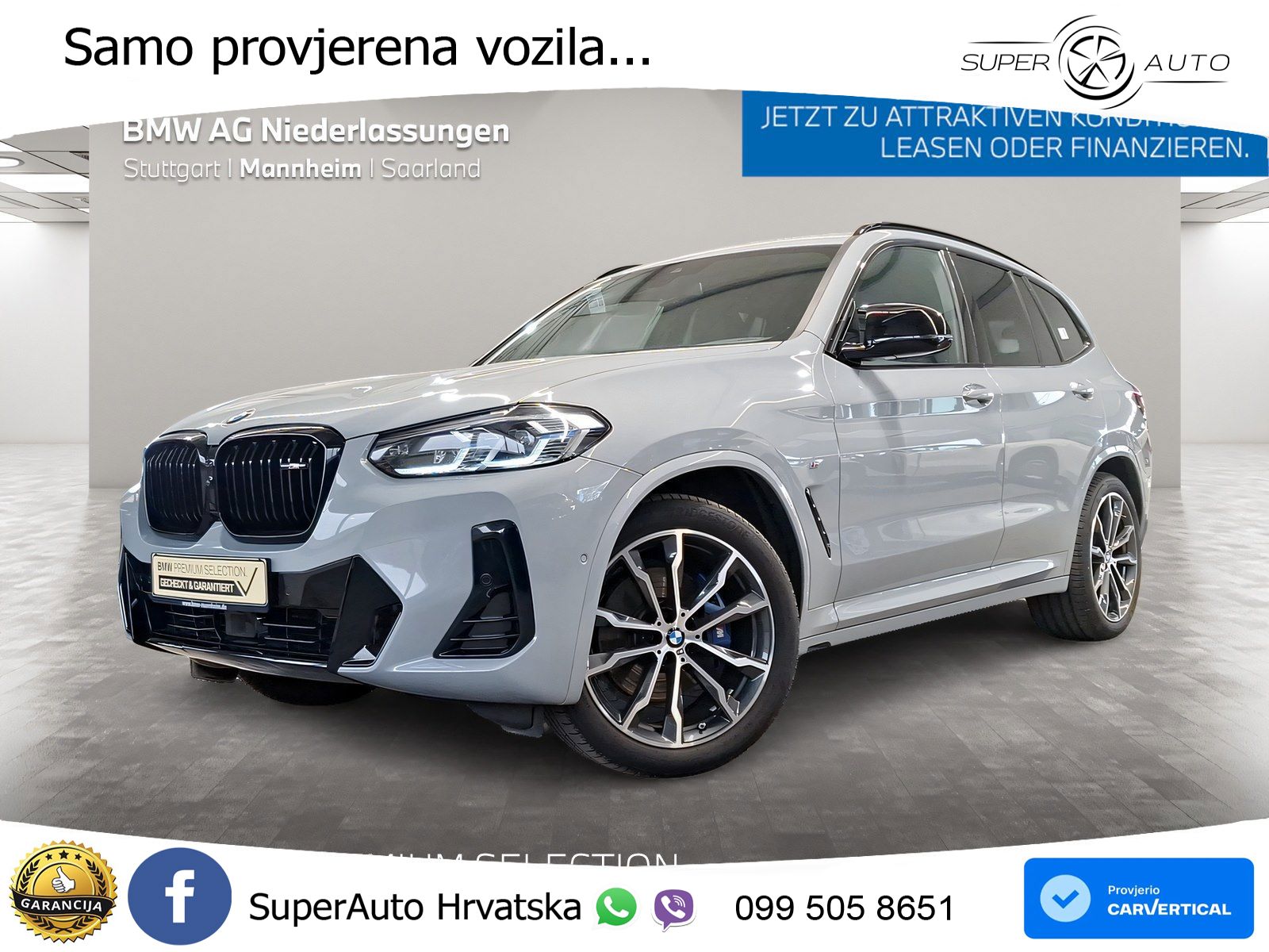 BMW X3 M40d xDrive Steptronic LED+GR SJED+ACC