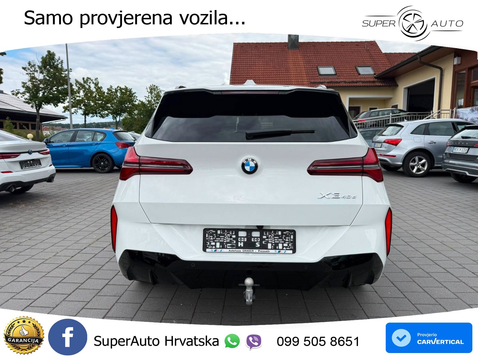 BMW X3 40d xDrive Steptronic M Sport LED+GR SJED+ACC