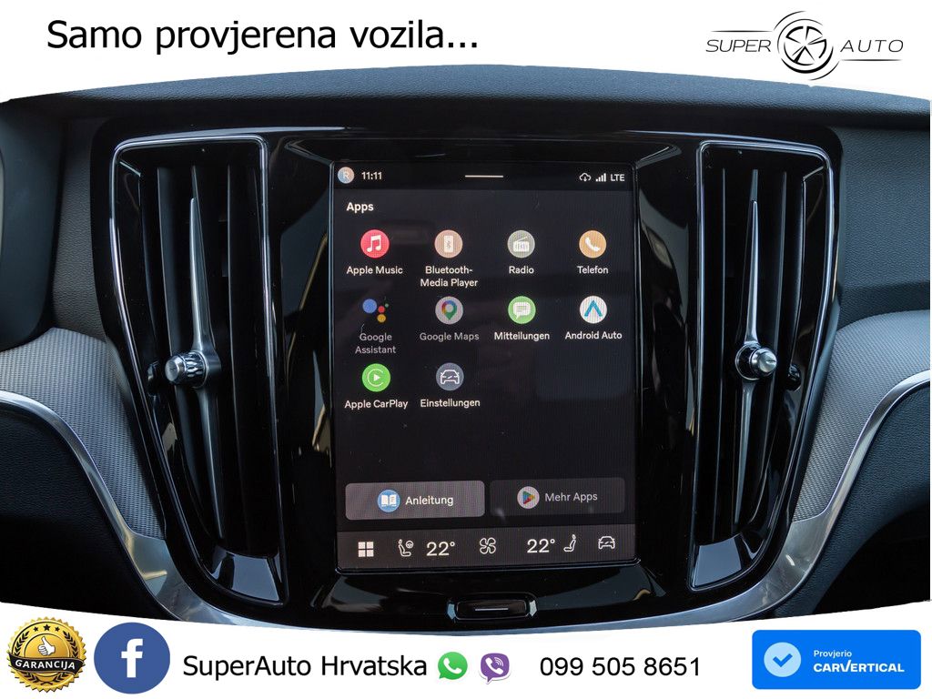 Volvo V60 2.0 T8 AWD Geartronic LED+GR SJED+ACC