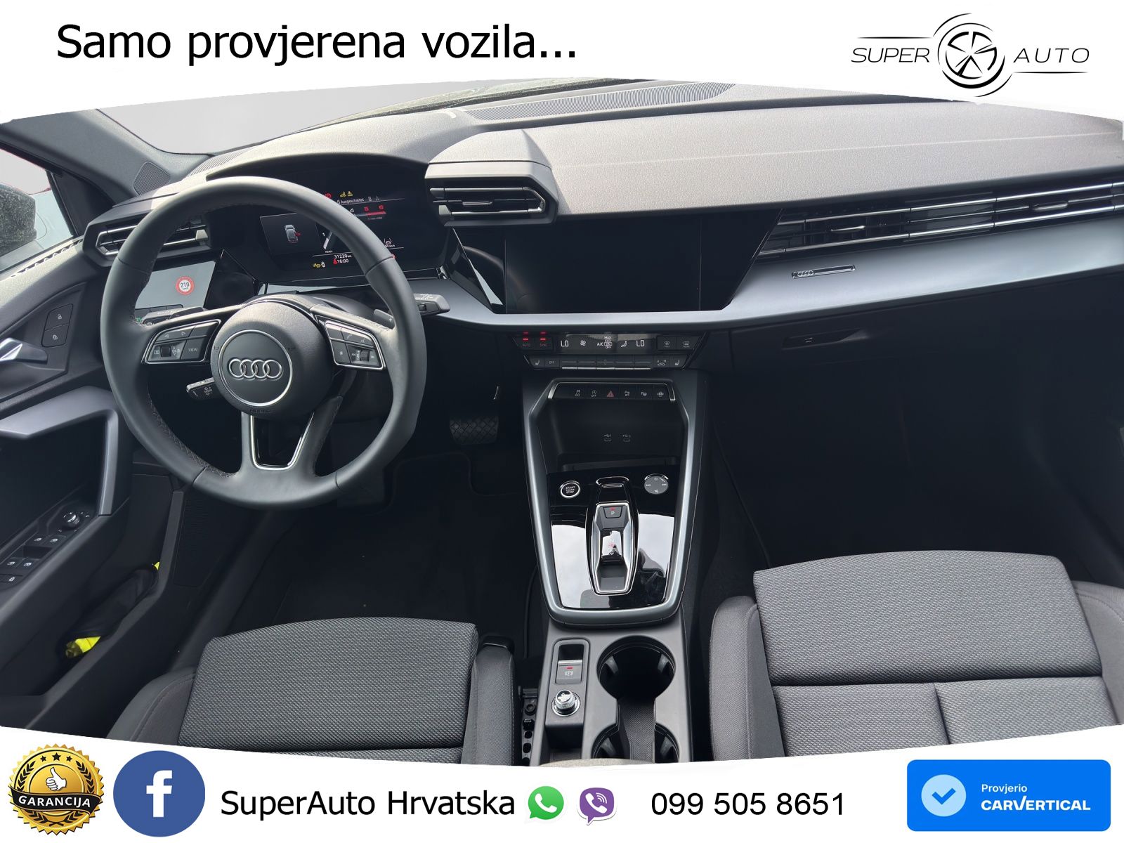 Audi A3 35 TDI (150 KS) S tronic LED+GR SJED+ACC
