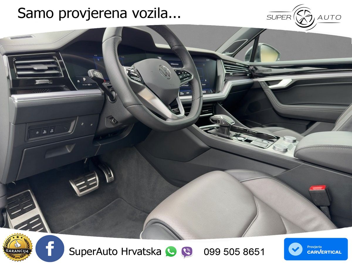 Volkswagen Touareg 3.0 V6 TDI (286 KS) 4MOTION Tiptronic R-Line ZRAČNI+ACC+GR SJED+KAM+PANO