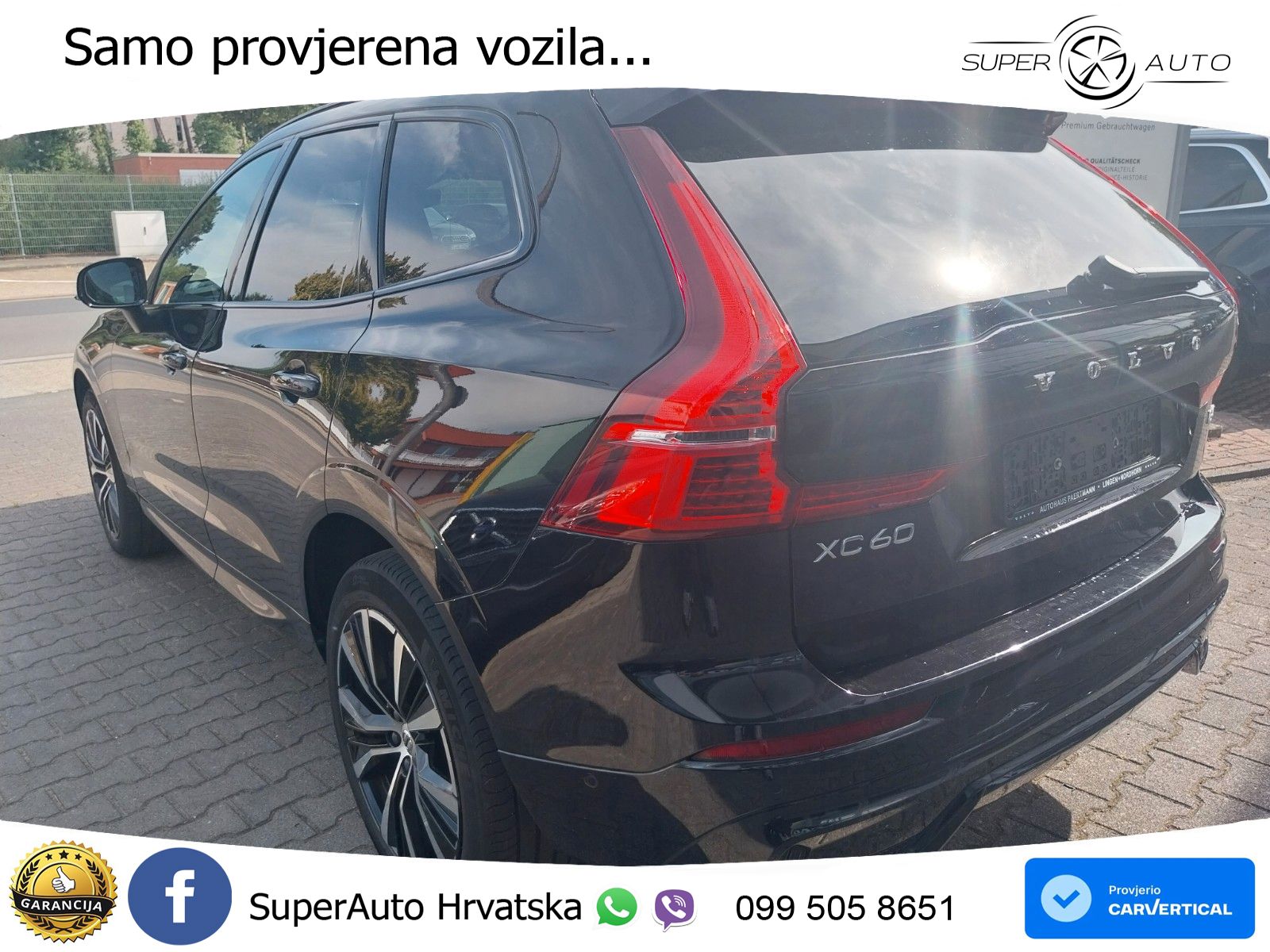 Volvo XC60 B4 Diesel FWD Geartronic LED+GR SJED+ACC
