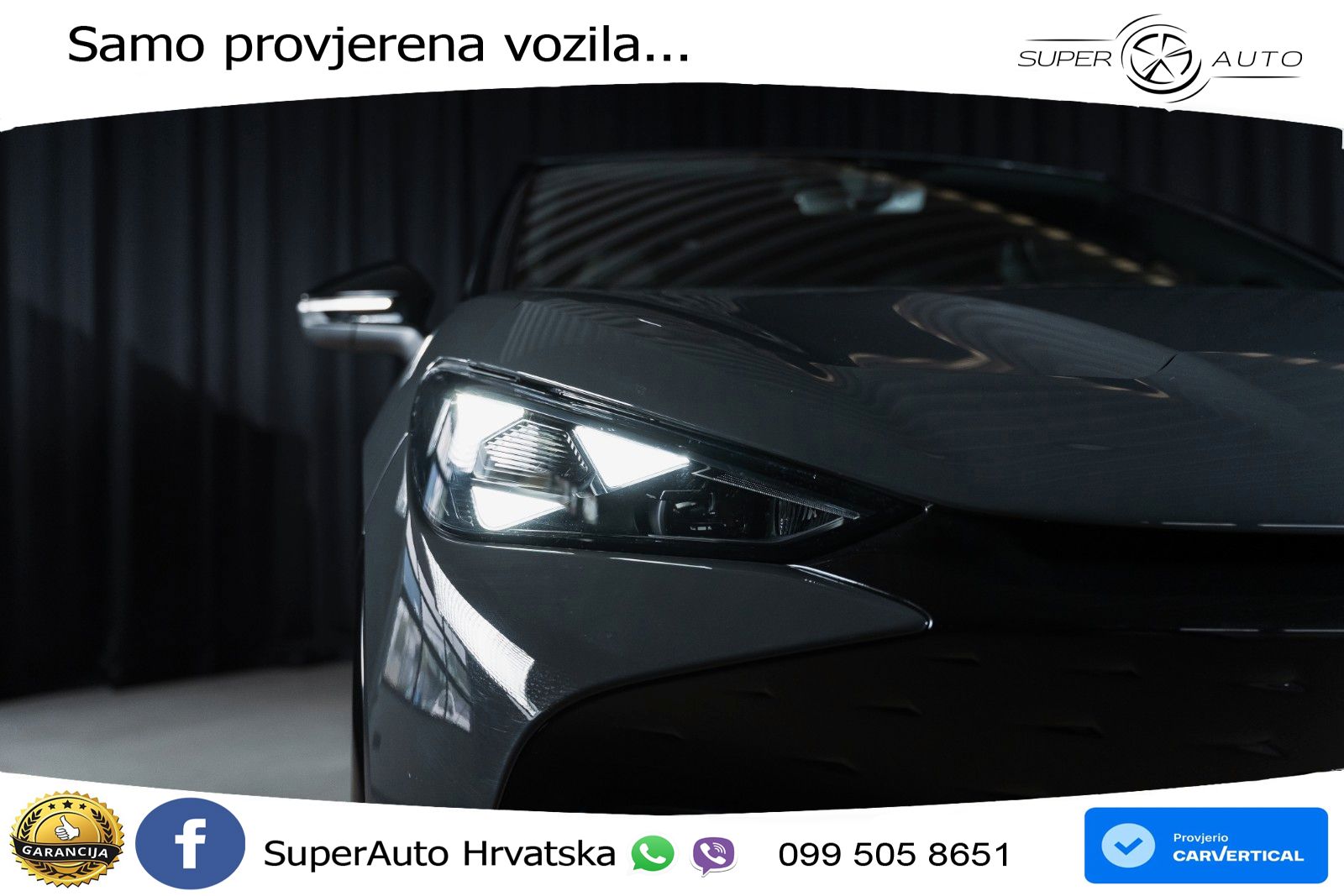 Cupra Tavascan 82 kWh (286 KS) LED+GR SJED+ACC