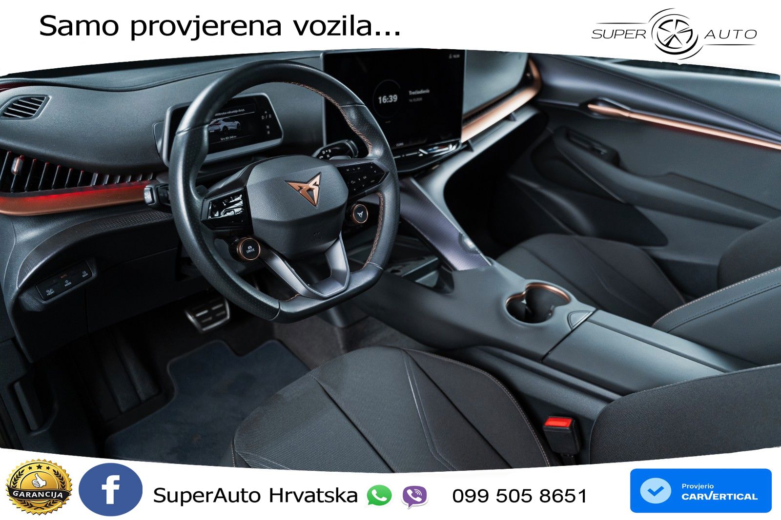 Cupra Tavascan 82 kWh (286 KS) LED+GR SJED+ACC