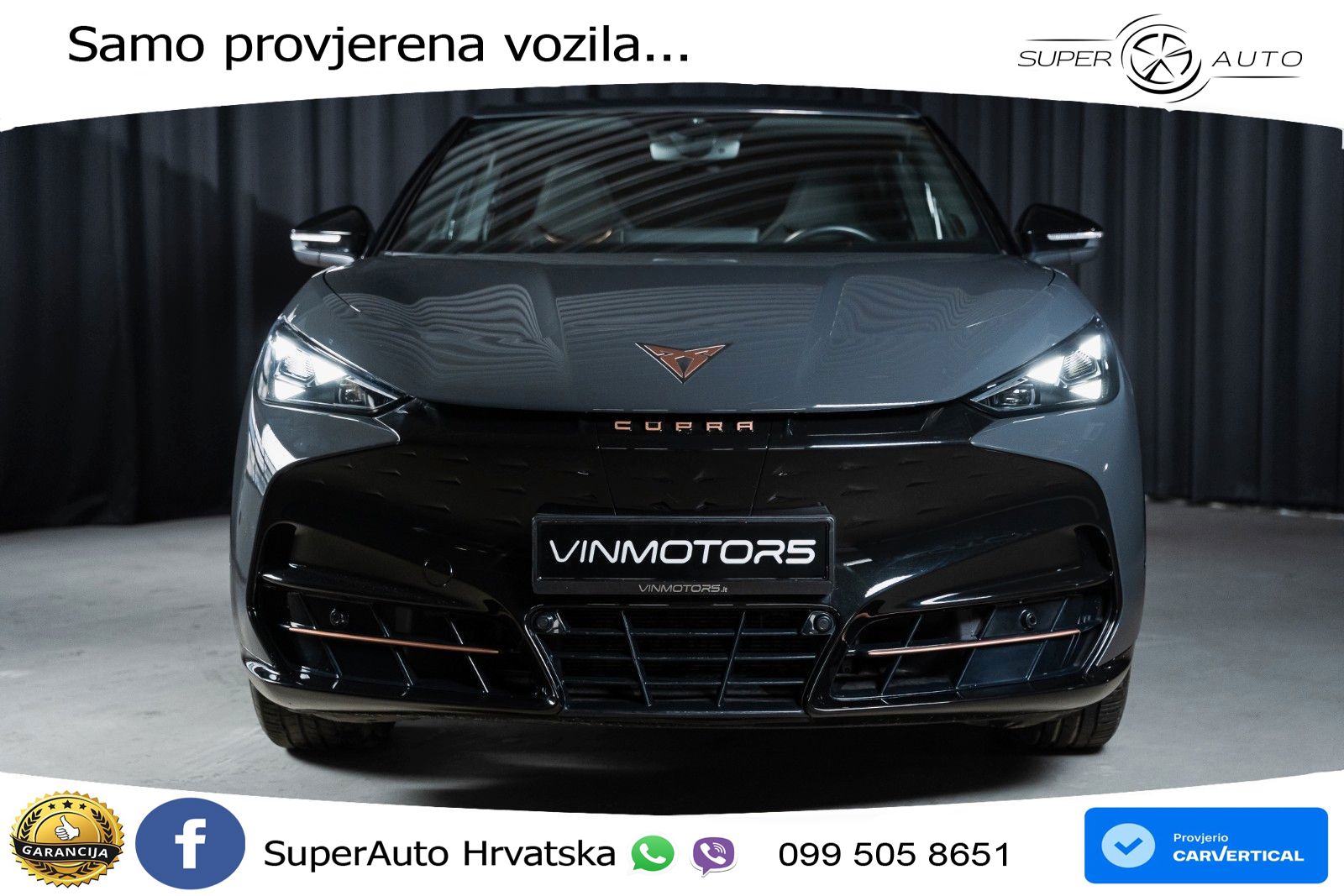 Cupra Tavascan 82 kWh (286 KS) LED+GR SJED+ACC