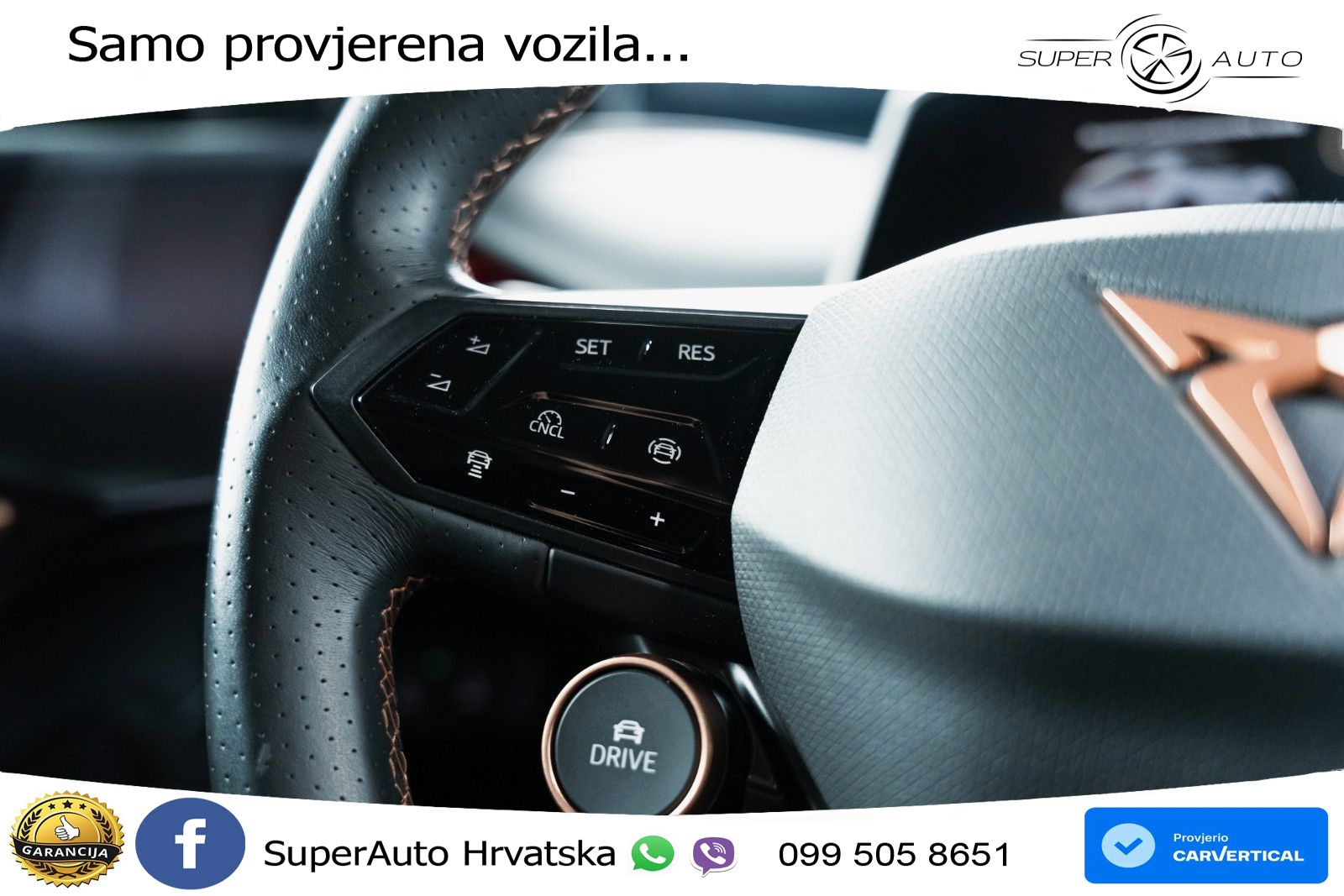 Cupra Tavascan 82 kWh (286 KS) LED+GR SJED+ACC