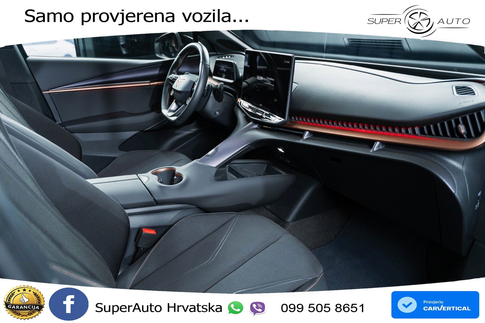 Cupra Tavascan 82 kWh (286 KS) LED+GR SJED+ACC