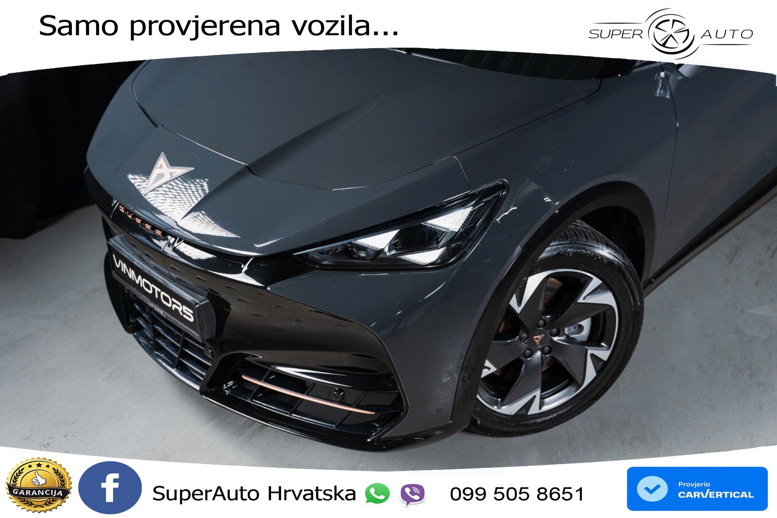 Cupra Tavascan 82 kWh (286 KS) LED+GR SJED+ACC