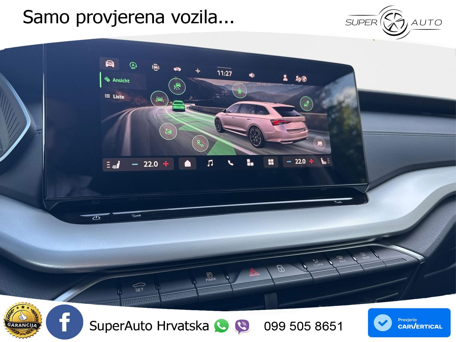 Škoda Octavia Combi 1.5 TSI (150 KS) DSG Selection LED+GR SJED+ACC