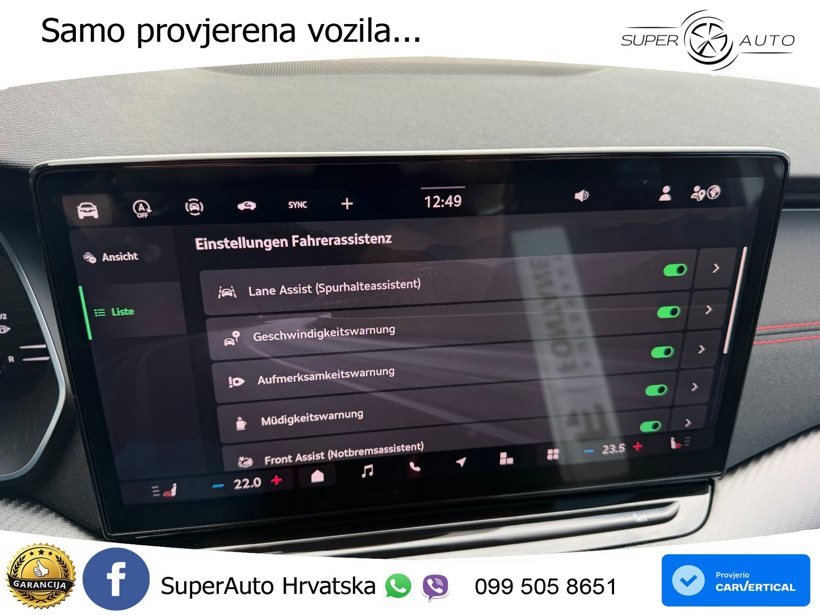 Škoda Octavia Combi RS 2.0 TSI (265 KS) DSG LED+GR SJED+ACC