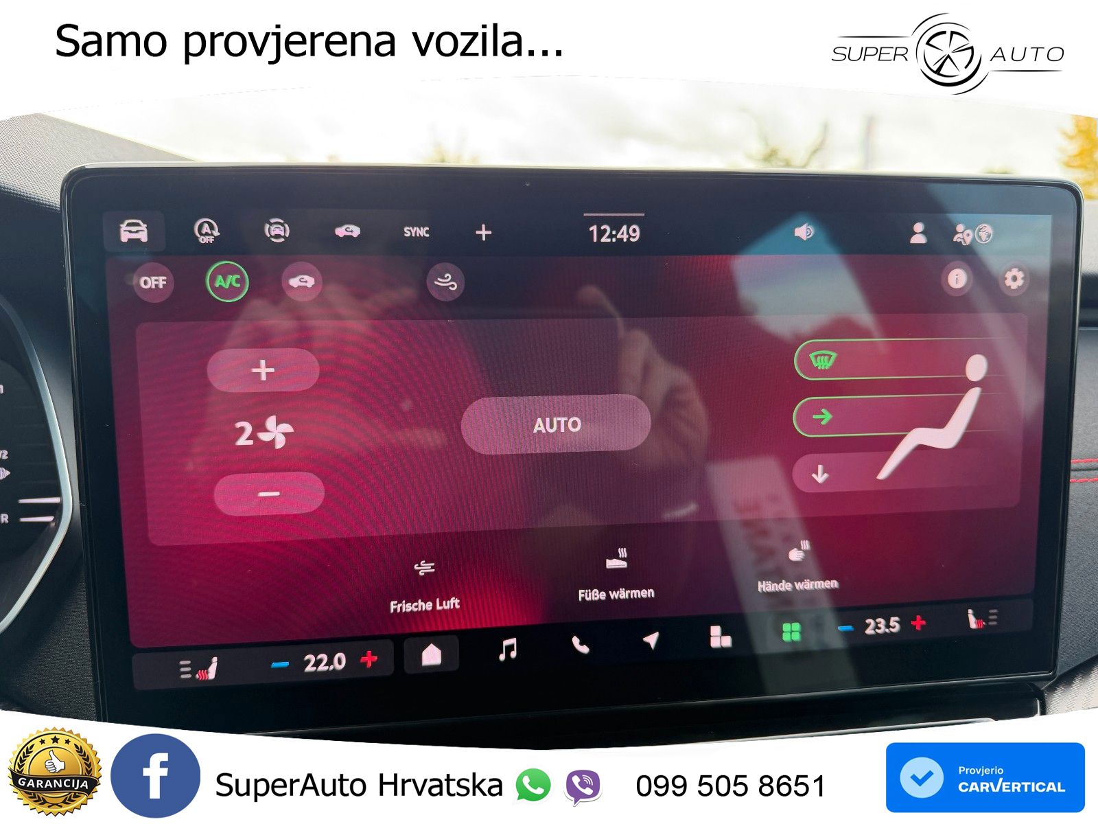 Škoda Octavia Combi RS 2.0 TSI (265 KS) DSG LED+GR SJED+ACC