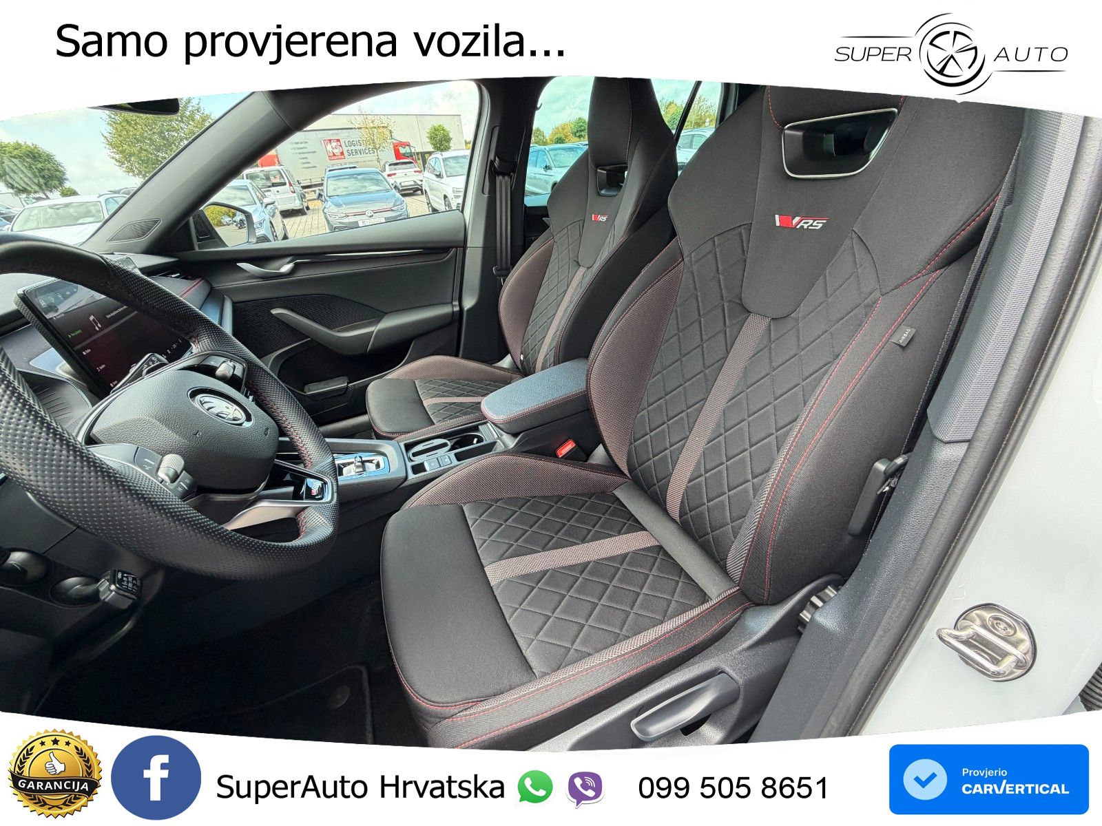 Škoda Octavia Combi RS 2.0 TSI (265 KS) DSG LED+GR SJED+ACC
