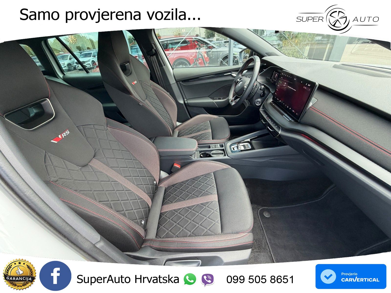 Škoda Octavia Combi RS 2.0 TSI (265 KS) DSG LED+GR SJED+ACC