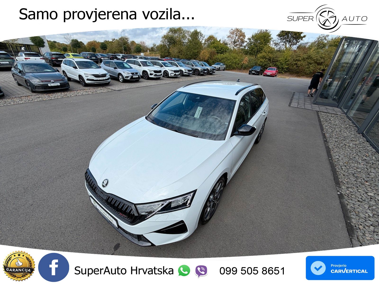 Škoda Octavia Combi RS 2.0 TSI (265 KS) DSG LED+GR SJED+ACC