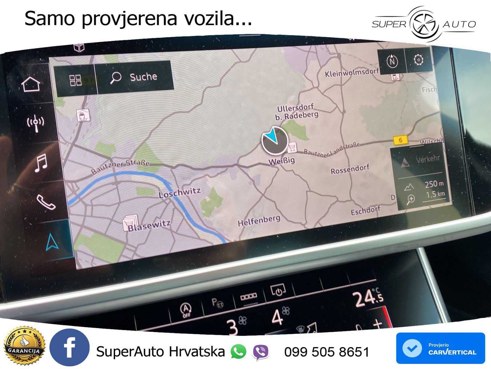 Audi A6 45 TFSI (265 KS) quattro ultra S tronic S line LED+GR SJED+ACC